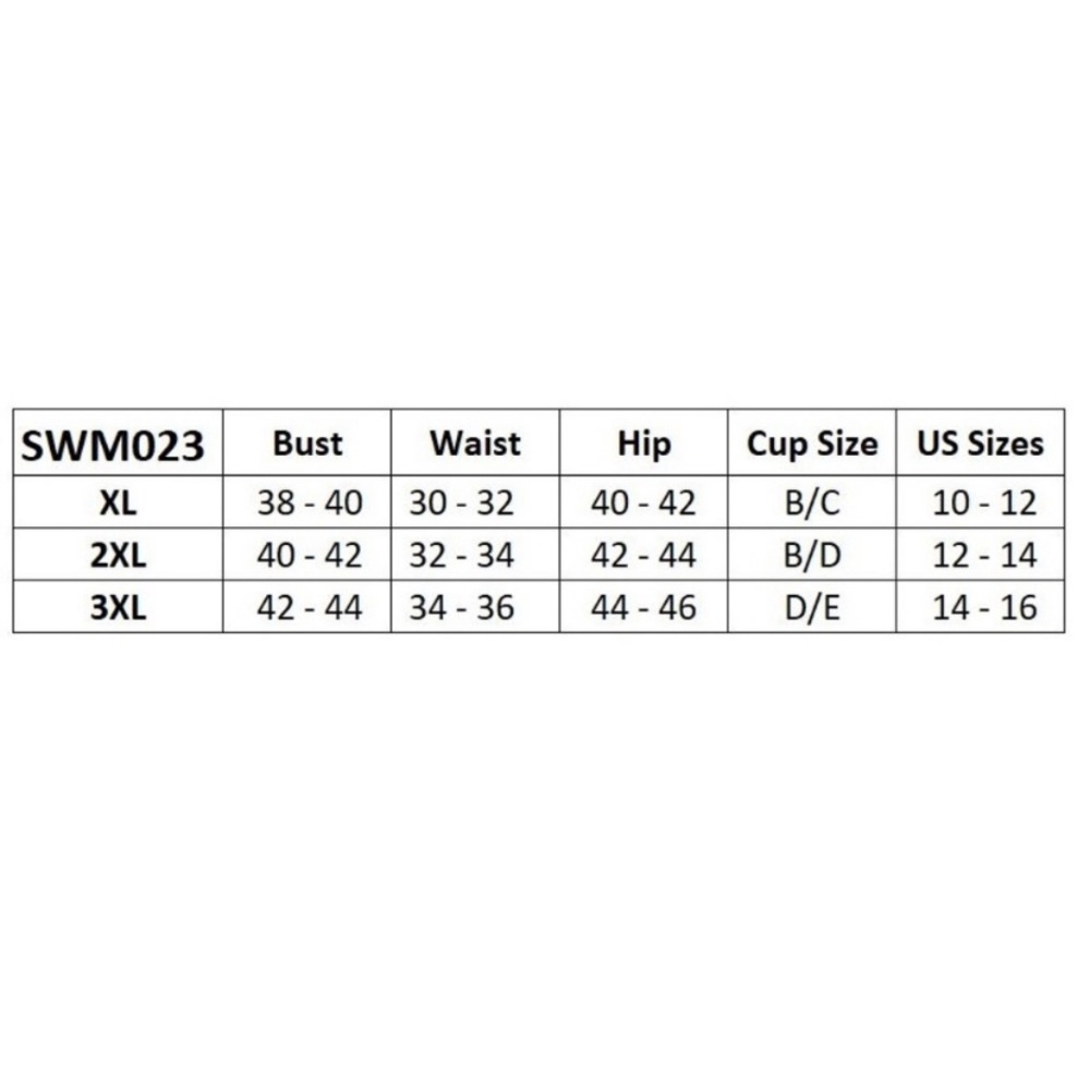 Black Asymmetrical Single Strap Plus Size Swimsuit - Picture 4 of 4